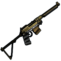 Buy Rust semi auto rifle Black Gold SAR skin