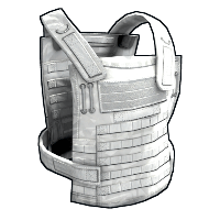 Buy Rust metal torso plate Whiteout Chestplate skin