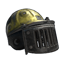 Buy Rust rifle helmet Blast Shield Helmet skin