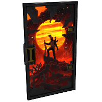Buy Rust armored metal door Shadowborn Armored Door skin