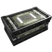 Buy Rust large wooden box Reinforced Large Wood Box skin