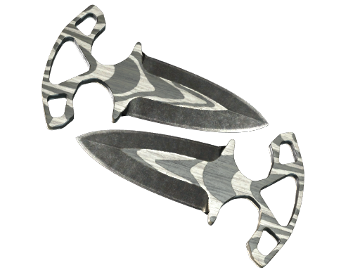 Buy CS2 knife ★ Shadow Daggers | Black Laminate (Field-Tested) skin
