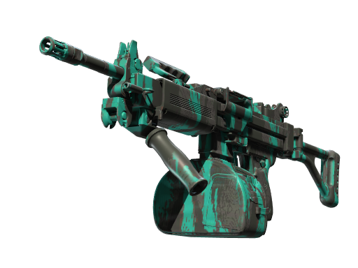 Buy CS2 machinegun StatTrak™ Negev | Terrain (Factory New) skin