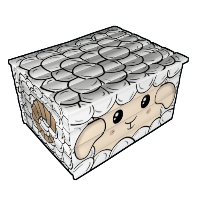 Buy Rust wooden box Lamb Box skin