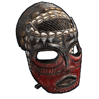 Buy Rust metal facemask Tribe Warrior Mask skin