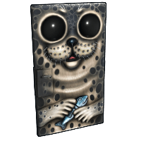 Buy Rust sheet metal door Harbor Seal Door skin