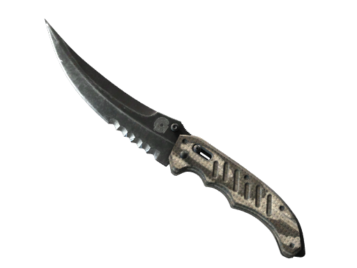 Buy CS2 knife ★ StatTrak™ Flip Knife | Black Laminate (Minimal Wear) skin