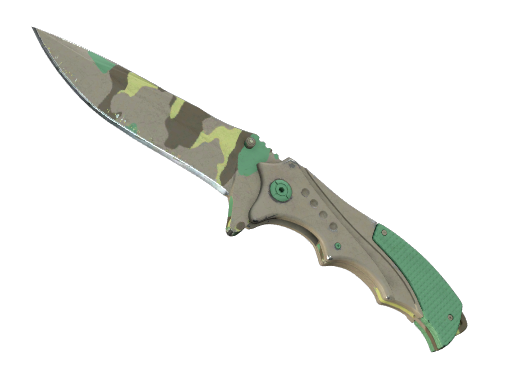 Buy CS2 knife ★ StatTrak™ Nomad Knife | Boreal Forest (Well-Worn) skin