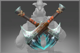Buy Dota 2 wearable Unusual Frostreach Brigands Axes skin