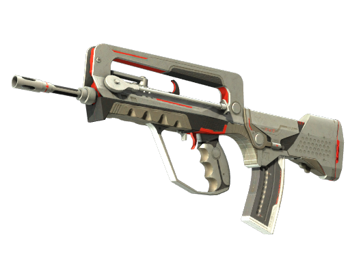 Buy CS2 rifle FAMAS | Mecha Industries (Well-Worn) skin