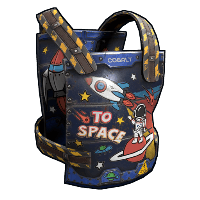 Buy Rust metal torso plate Space Raider Chest Plate skin