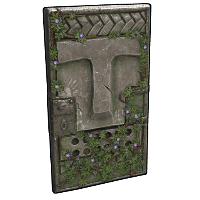 Buy Rust sheet metal door Ancient Totem Door skin