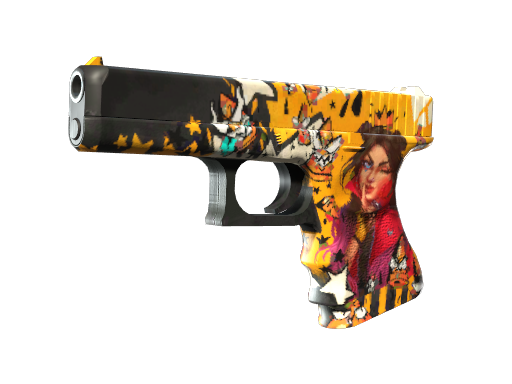 Buy CS2 pistol Glock-18 | Bullet Queen (Factory New) skin