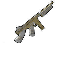 Buy Rust thompson Thundergold Thompson skin