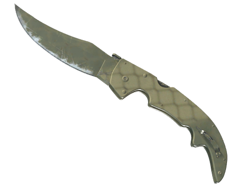 Buy CS2 knife ★ Falchion Knife | Safari Mesh (Well-Worn) skin