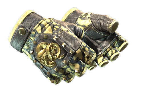 Buy CS2 gloves ★ Broken Fang Gloves | Yellow-banded (Well-Worn) skin