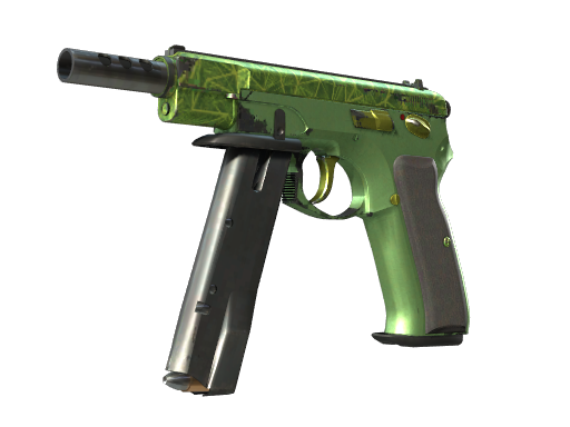 Buy CS2 pistol CZ75-Auto | Emerald Quartz (Field-Tested) skin