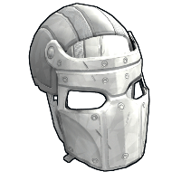 Buy Rust metal facemask Whiteout Facemask skin