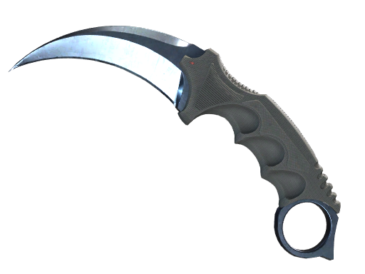 Buy CS2 knife ★ Karambit | Blue Steel (Minimal Wear) skin