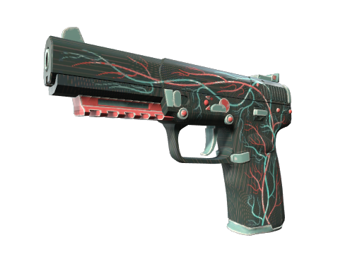 Buy CS2 pistol StatTrak™ Five-SeveN | Capillary (Minimal Wear) skin