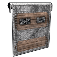 Buy Rust misc Frontier Rustic Garage Door skin