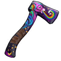 Buy Rust hatchet Rainbow Pony Hatchet skin