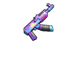 Buy Rust ak47u Retrowave AR skin