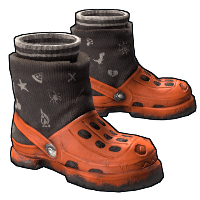 Buy Rust boots Pumpkin Boots skin