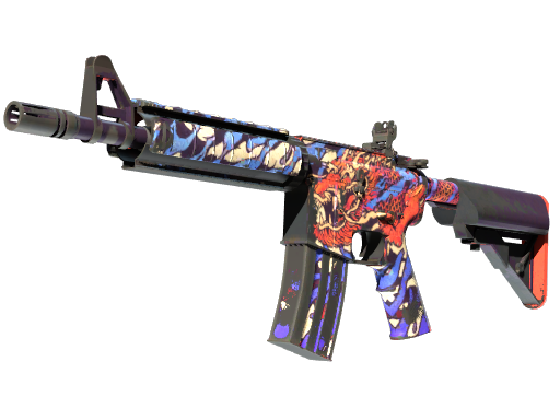 Buy CS2 rifle M4A4 | 龍王 (Dragon King) (Field-Tested) skin