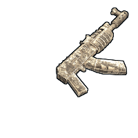 Buy Rust ak47u Bad News AR skin