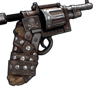 Buy Rust weapon Metalhead Revolver skin