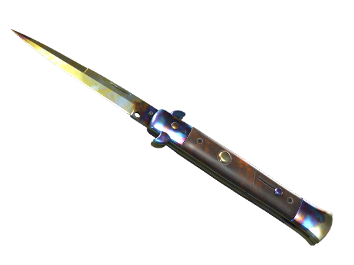 Buy CS2 knife ★ Stiletto Knife | Case Hardened (Minimal Wear) skin
