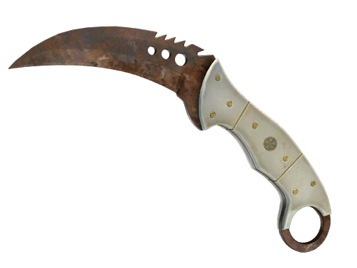Buy CS2 knife ★ Talon Knife | Rust Coat (Battle-Scarred) skin