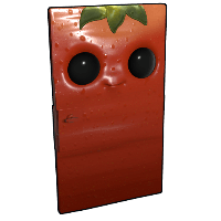 Buy Rust sheet metal door Señor Tomato Door skin