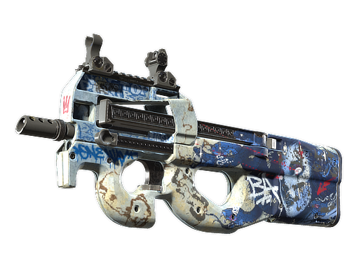 Buy CS2 smg P90 | Deathgaze (Battle-Scarred) skin