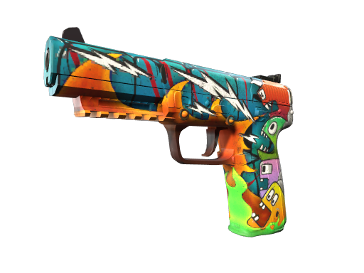 Buy CS2 pistol Five-SeveN | Angry Mob (Minimal Wear) skin
