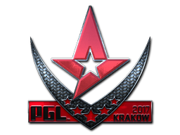 Buy CS2 sticker Sticker | Astralis (Foil) | Krakow 2017 skin