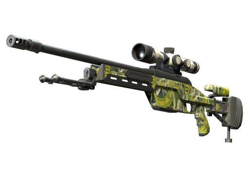 Buy CS2 sniper rifle SSG 08 | Spring Twilly (Field-Tested) skin