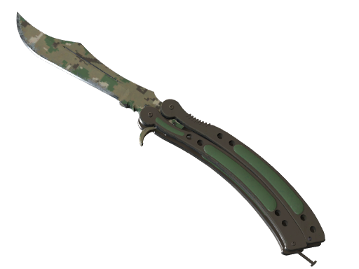 Buy CS2 knife ★ StatTrak™ Butterfly Knife | Forest DDPAT (Field-Tested) skin