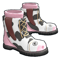 Buy Rust boots Cow Moo Flage Boots skin