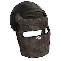 Buy Rust metal facemask Industrial Protection Mask skin