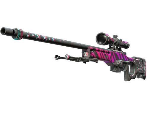 Buy CS2 sniper rifle AWP | Chromatic Aberration (Well-Worn) skin