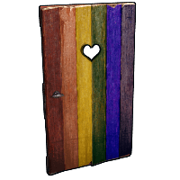 Buy Rust wooden door Door to Heaven skin