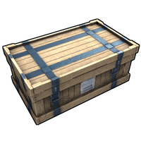 Buy Rust large wooden box Crate Box skin