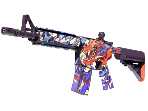 Buy CS2 rifle StatTrak™ M4A4 | 龍王 (Dragon King) (Factory New) skin