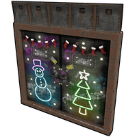 Buy Rust misc Christmas Bunker Double Door skin
