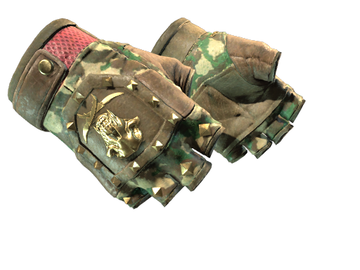 Buy CS2 gloves ★ Bloodhound Gloves | Guerrilla (Well-Worn) skin