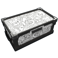 Buy Rust large wooden box Doodle Large Wooden Box skin