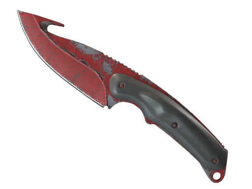 Buy CS2 knife ★ StatTrak™ Gut Knife | Crimson Web (Field-Tested) skin