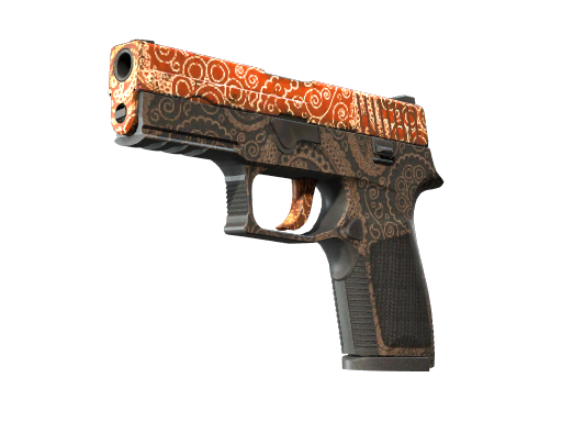 Buy CS2 pistol P250 | Mehndi (Minimal Wear) skin